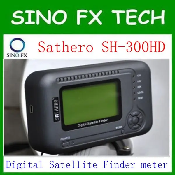 SH 300HD USB2.0 DVB S/S2 HD Spectrum analyzer Digital Satellite Finder
