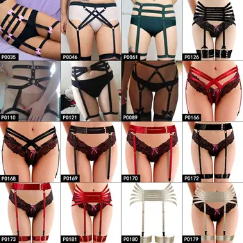 

Harness Bra Women Sexy Garter Belt Strappy Waist Leg Belts Underwear Elastic Adjust Harajuku Punk Clothing Halloween Rave
