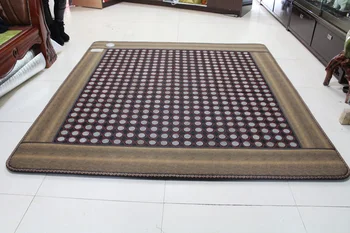 

Cheapest 2018 Natural Jade Thermal Massage Mattress Health Mattress Far Heated Mat Thermal Jade Mattress 1.2*1.8M