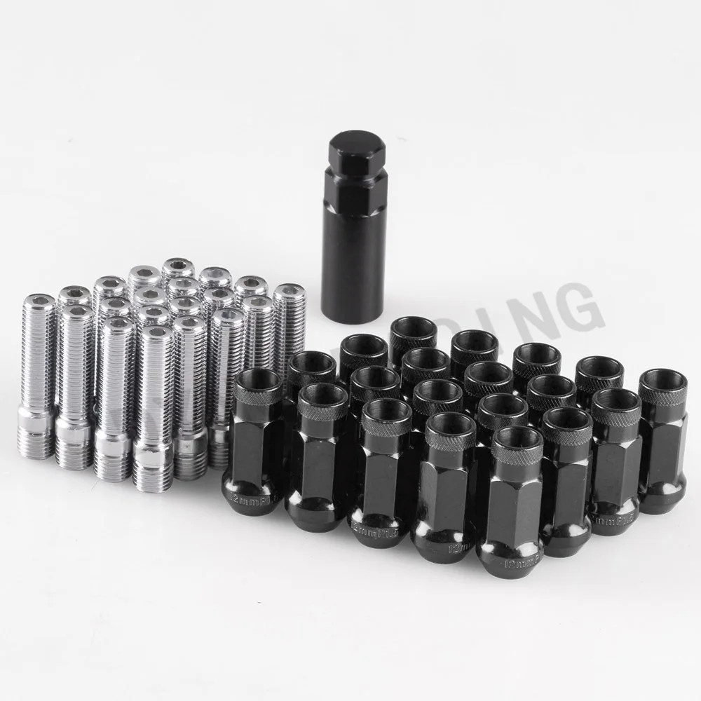 Набор для конверсии M12 * 1 5 с 20 гоночными шипами и гайками|racing lug nuts|lug nutsracing nuts |
