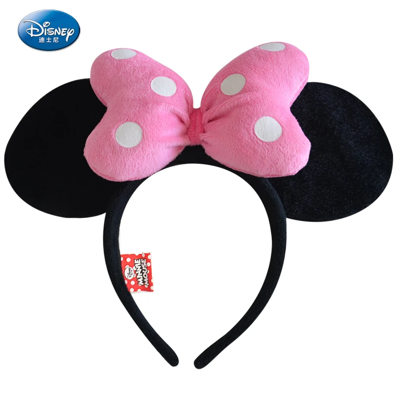 Оригинальная повязка на голову Disney головной убор Микки и Минни Маус для девочек