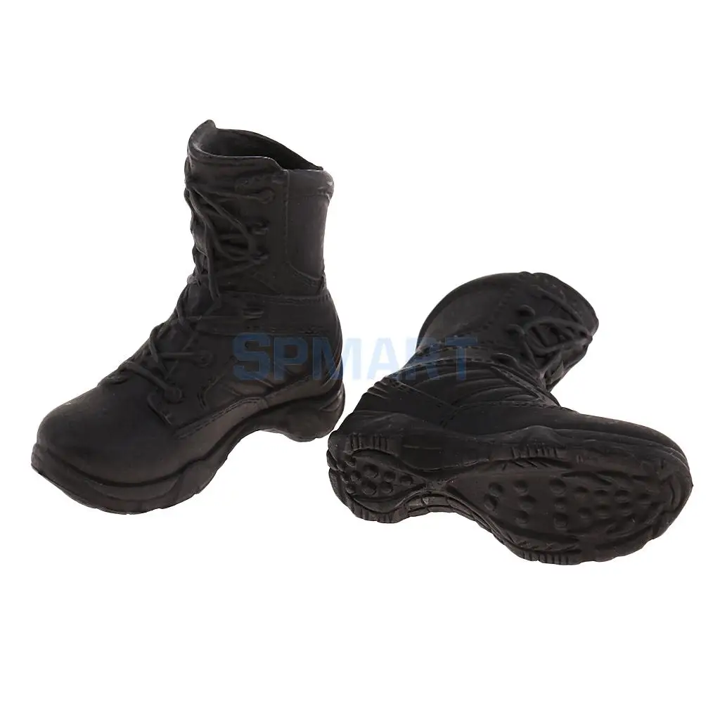 1/6 Scale Policewoman Military Shoes Model Combat Boots Tactical Boots for 12" Female Soldier Body Action Figure Accessories