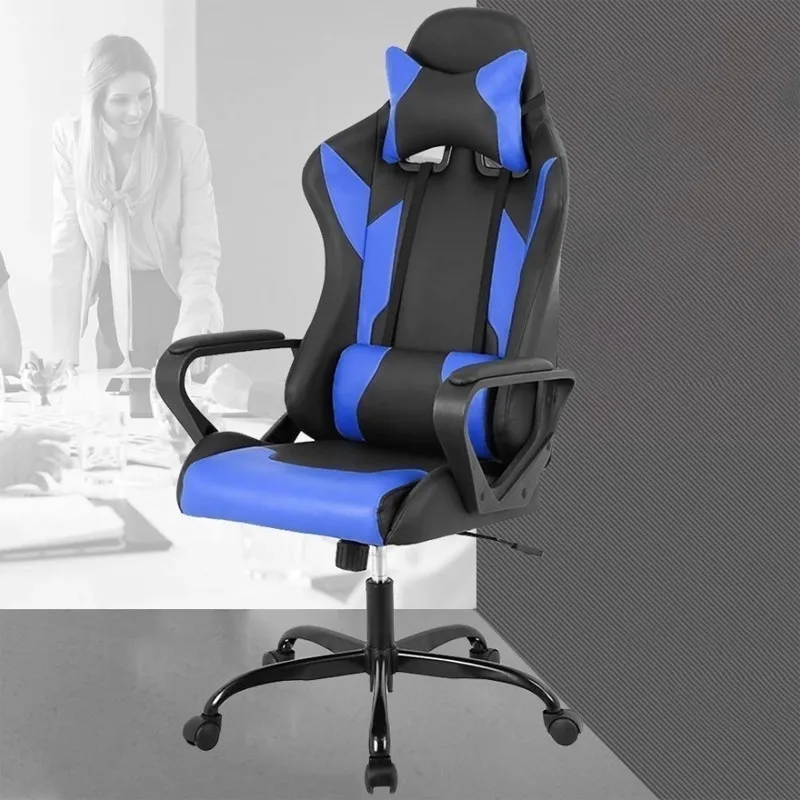 

Cadeira Computer Gamer Desk Ergonomic Executive Swivel Rolling Gaming Chair With Adjustable Arms Lumbar Support For Women Men