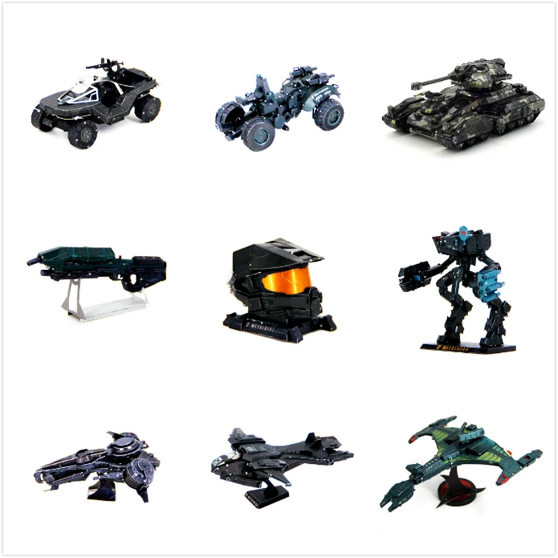 

Colorful Hola Game 3D Metal Puzzles Enterprise 1701 Tank Action Figures Laser Manual Jigsaw Kits Children Gifts Toys Home Decor