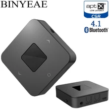 Binyeae Bluetooth 4.1 CSR8670 Aptx Low Latency Aux Optical SPDIF Toslink Transmitter Receiver Wireless Audio Music TV Adapter
