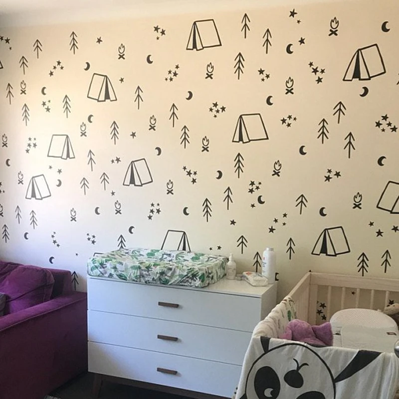 Camping Wall Decals