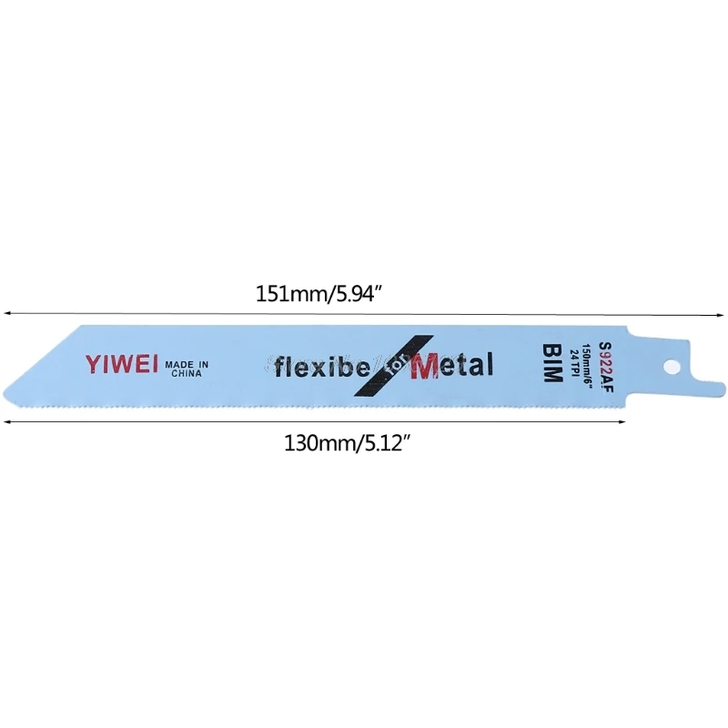 5 шт. 151 мм 6 "BIM S922AF Гибкая Sabre режущие диски для дерева и металла резка SQJ челнока