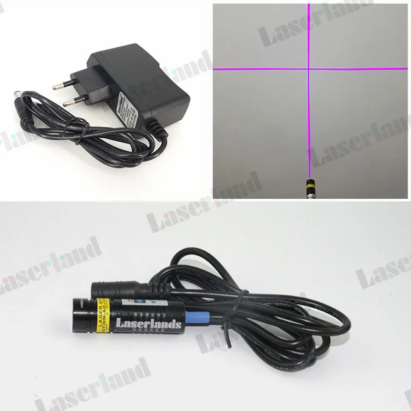 

1448 405nm 20mW 50mW 100mW 150mW Cross Violet/Blue Focusable Laser Diode Module 14.5*48mm