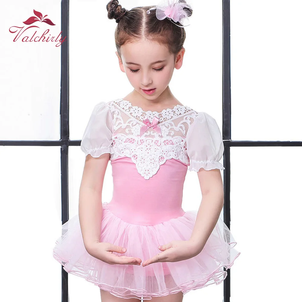 Girls Ballet Tutu Dress Separate Pants Comfortable Dancewear