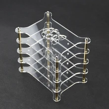 Raspberry Pi 3 Model B 5-Layer Transparent Acrylic Case With Logo For Raspberry Pi 2 / B+ Free Shipping