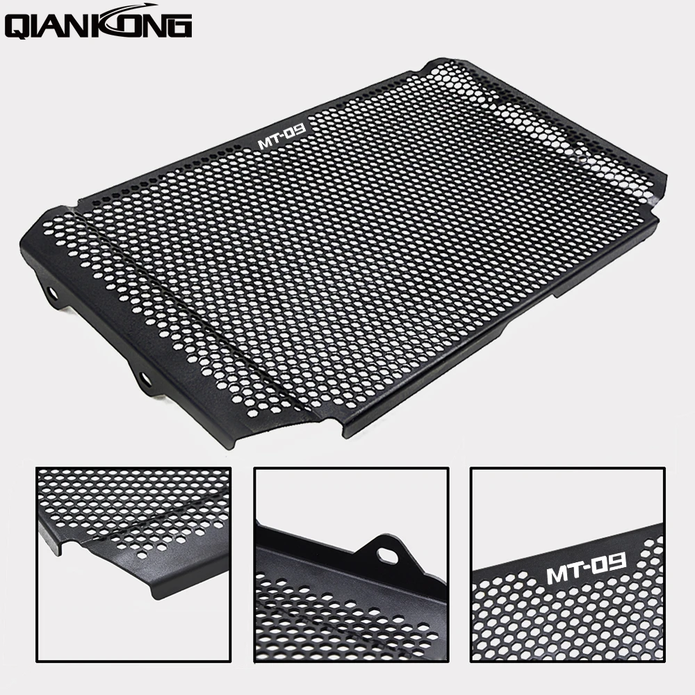 

Motorcycles Radiator Side Guard Grill Grille Cover Protector CNC Aluminum FOR YAMAHA MT-09 2017 2018 2019 MT 09 2017 2018 2019