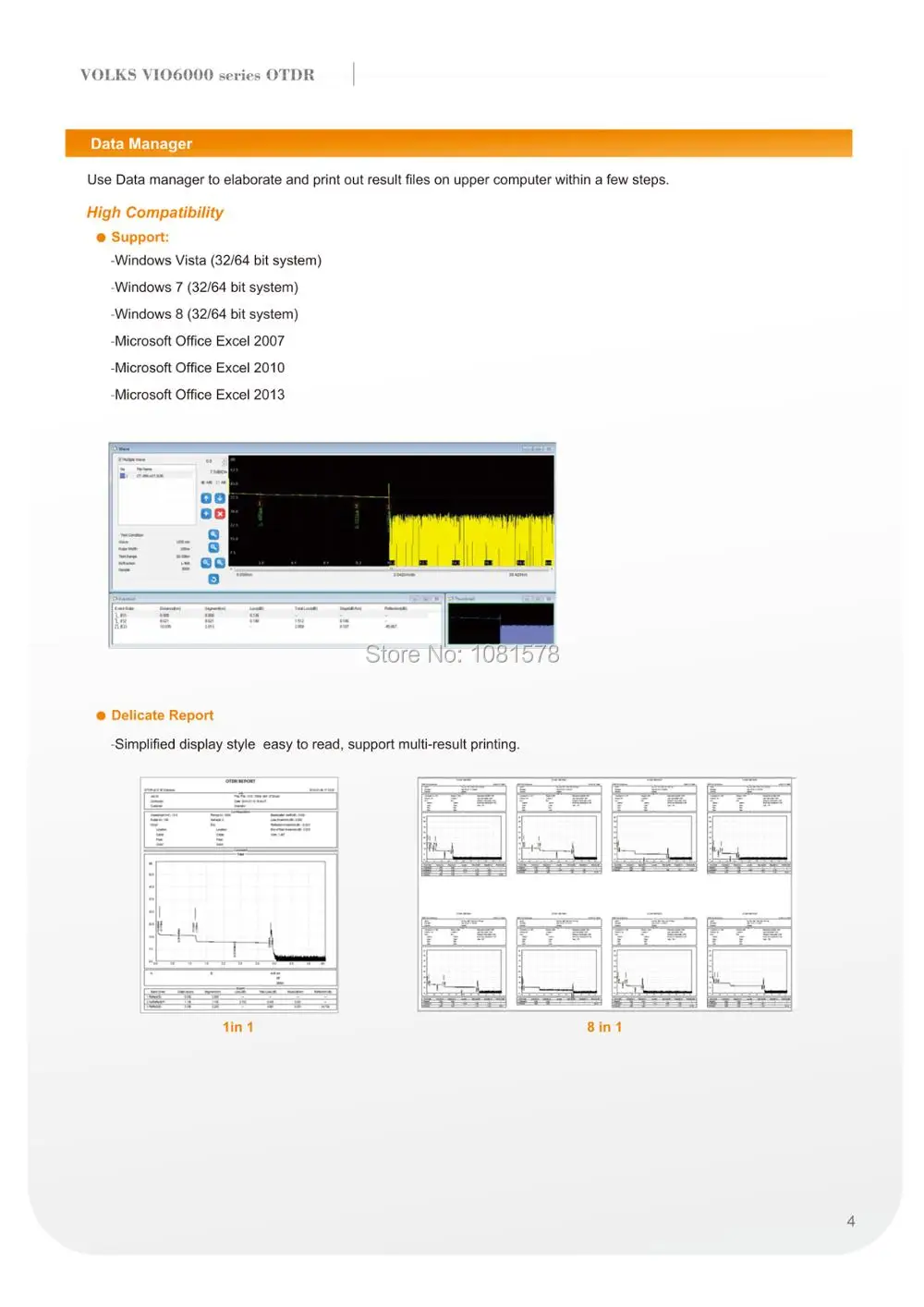 VIO6000 OTDR-5