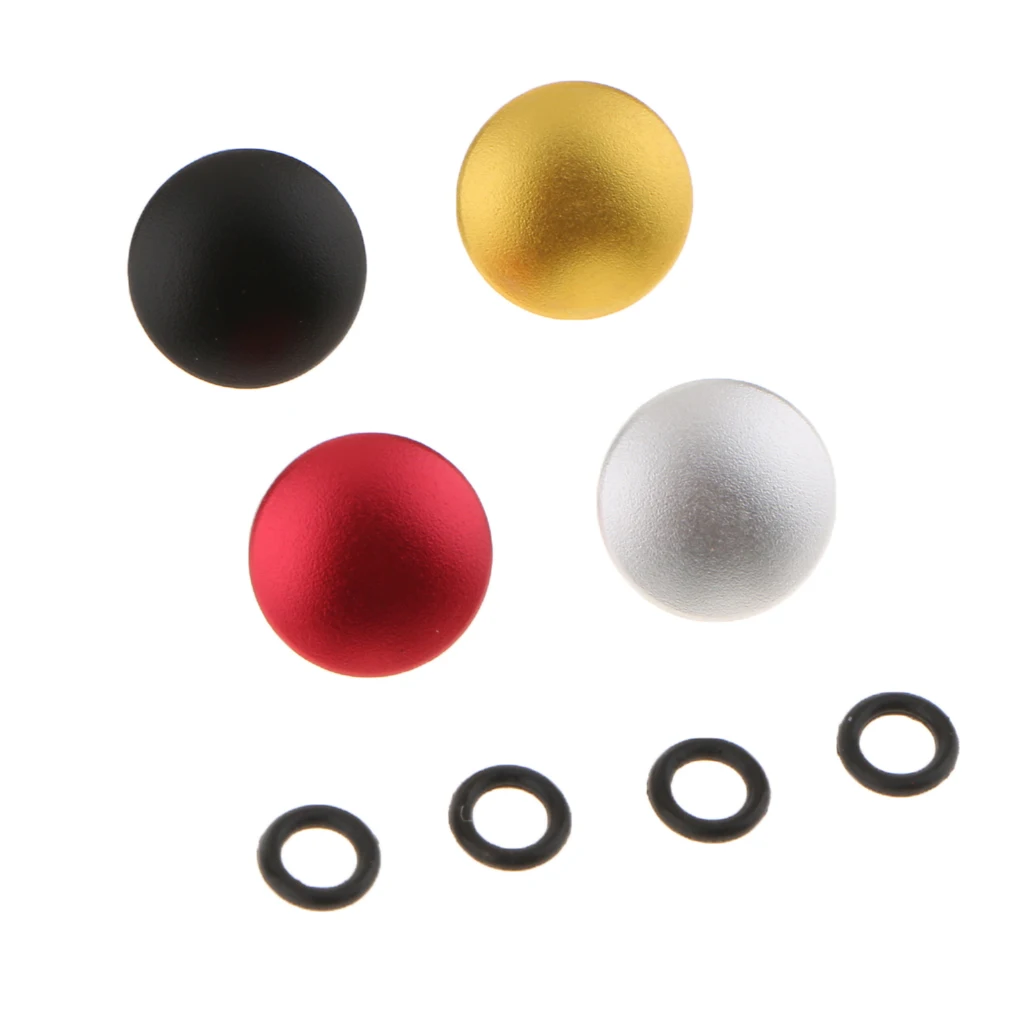 4 Pack Camera Convex Shutter Release Button Replacement for Fuji Lecia Canon Nikon Rolleiflex Hasselblad Lecia