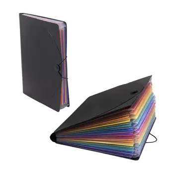 

Affordable 12 Pocket Expanding Files Folder/ A4 Expandable File organizer/ Portable Accordion File Folder/ High Capacity Multi