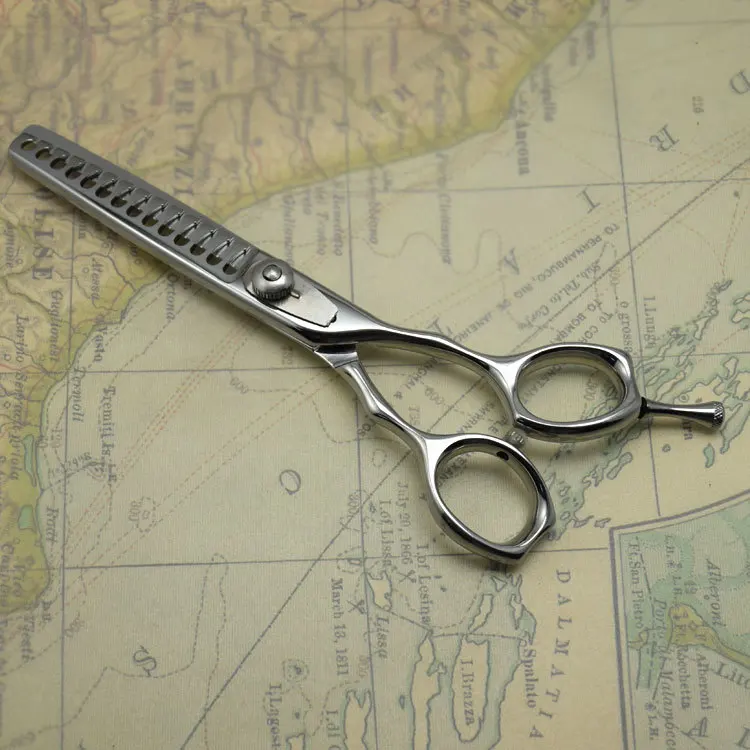 

Japanese 440C 14 teeth texturizing scissors for professional hair salon use