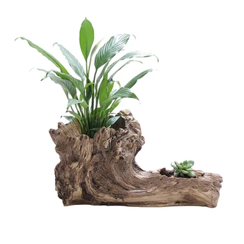 

WINOMO Simulation Tree Root Succulent Plant Pot Garden Planting Pots Outdoor Botanic Flower Pot