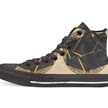 Обучение древней греческой истории через искусство. Повседневная Высокая холщовая обувь кеды для дропшиппинг