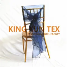 Chiavari органзы Председатель Кепки капюшон стул створки для банкета Свадебные украшения