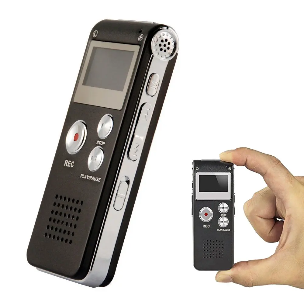 16GB Audio Voice Recorder Portable Digital USB Pen Audio Video Recorder 3D Stereo Lossless Mp3 Player Dictaphone N28 With WAV