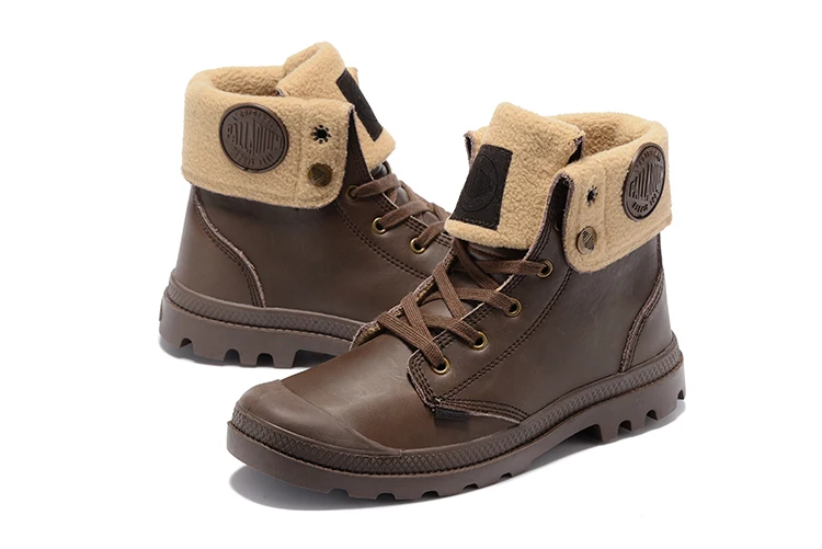 PALLADIUM Pampa/однотонные мужские ботильоны Ranger TP 75564; удобные высококачественные мужские повседневные ботинки на шнуровке; размеры 39-45