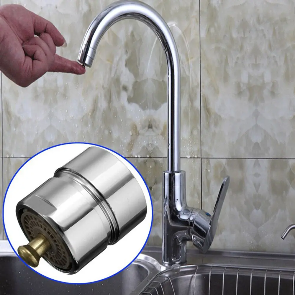 1Pcs Brass Touch Control Faucet Aerator Water Valve Water saving One