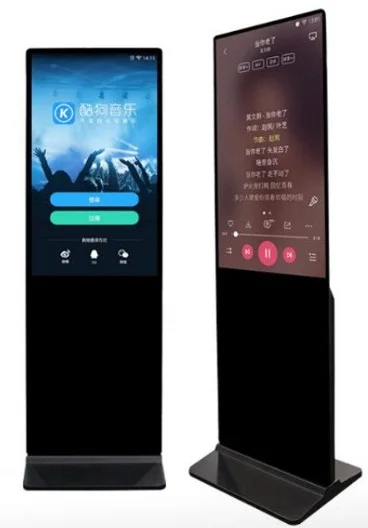 32 42 43 47 49 50 дюймов Напольный ультра тонкий рекламный плеер windows android os lcd touch interactive digital signage