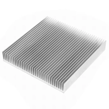 

Silver Tone Aluminum Radiator Heat Sink Heatsink 90mm x 90mm x 15mm