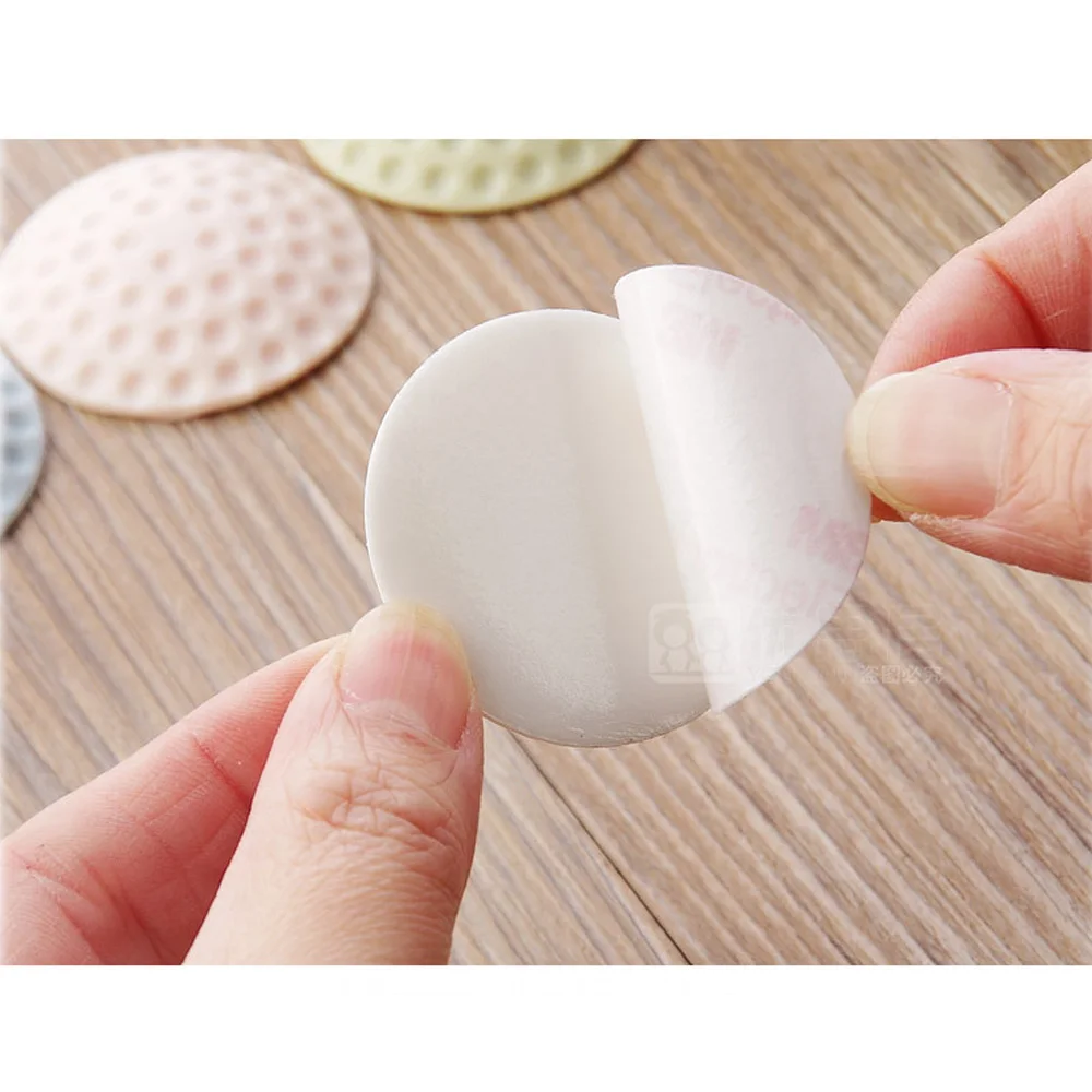 10pcs/Pack Send Randomly Home Furniture Pads Adhesives Silicone Semicircle Feet Anti Slip Bumper Damper Shock Absorber Feet Pads