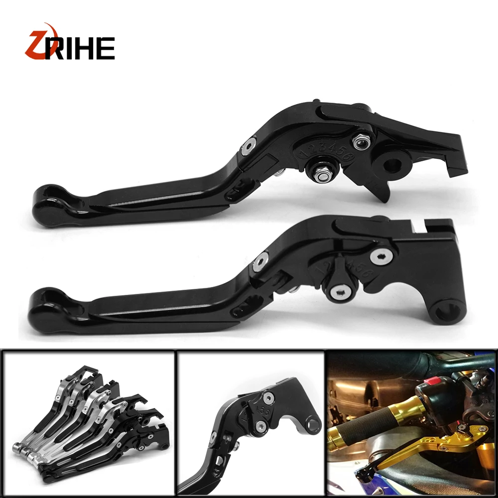 

High Quality CNC Motorcycle adjustable foldable extendable brake clutch levers For Triumph SPRINT ST/SPRINT RS 2004-2009