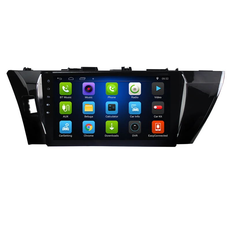 Clearance 10.2 inch Android 8.1! car dvd player for Toyota corolla 2014 15 16 radio dvd GPS navigation 3G WIFI OBD DVR CAMERA FM AM BT USB 1