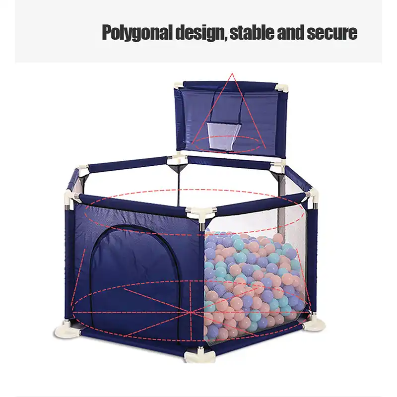 kids tent with balls