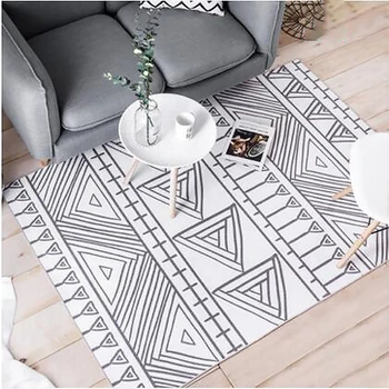 

Nordic Design Soft Carpets For Living Room Bedroom Rugs New Fashion Decorate Home Carpet Chenille Velvet Floor Area Rug Door Mat