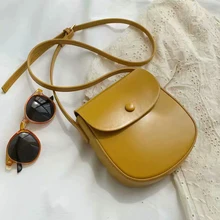 Мини-сумки для женщин из искусственной кожи, женская сумка-мессенджер, повседневная женская сумка через плечо, мини-сумка через плечо для телефона, желтая сумка, белая сумка