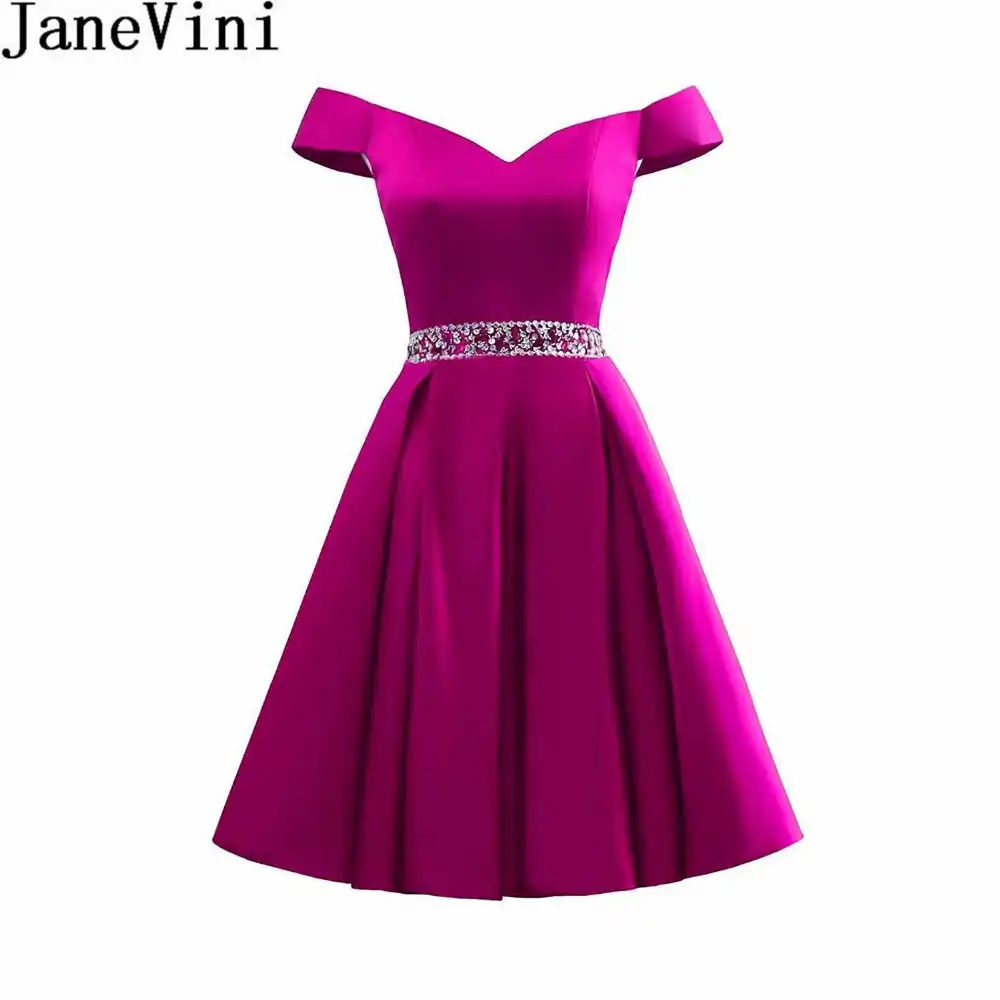fuchsia prom dress 2018