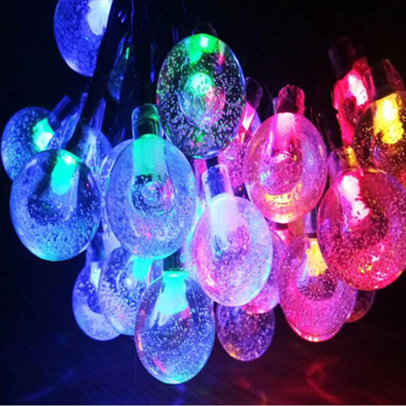 LED Solar Lamp Waterproof Solar Garlands Outdoor Solar Lights Lamp solar Christmas Party Garden Decoration String Strip Lights