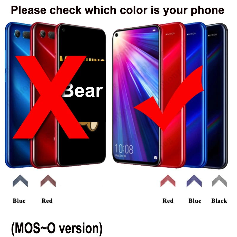 Honor V20 новый стеклянный аккумулятор задняя крышка корпус батареи чехол для Huawei V 20