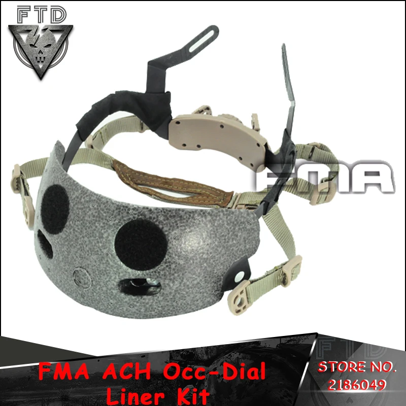 

FMA ACH Occ-Dial Liner Kit Adjustable Helmet System Full Set Helmet Inner Suspension System Strap Helmet Accessories TB272 TB271