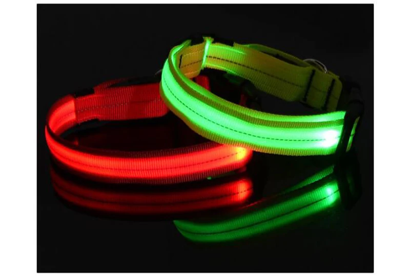 Pet USB Charging Collar LED Light Night Anti-lost Anti-car accident Charging Dog Collars Pet Luminous Safety Supplies            (20)