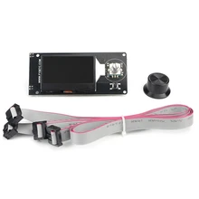 3D Printer Lcd Screen Mini 12864 Display Ramps1.4 Intelligent Control Lcd Display Inserted Sd Card For 3D Printer Marlin Diy A diy biqu rumba 3d printer rumba control board lcd 12864 controller display jumper wire a4988 or drv8825 for reprap 3d printer