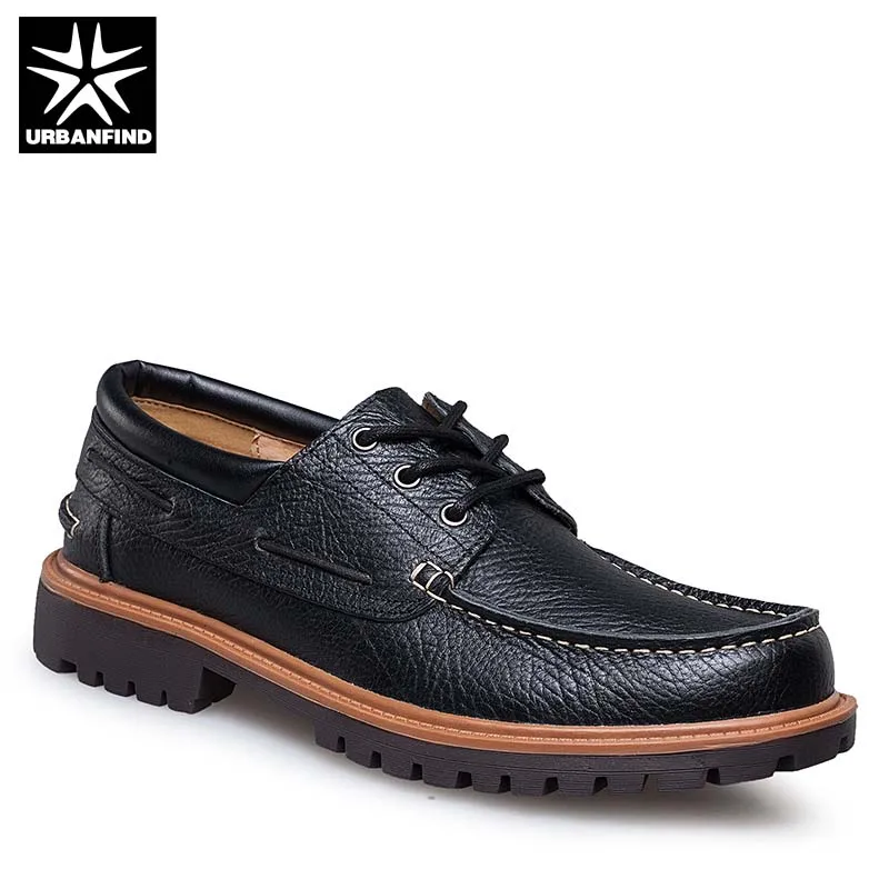 

2019 Punk Style Men Retro Leather Shoes Big Size 39-47 Black / Brown Man Dress Shoes Rubber Footwear