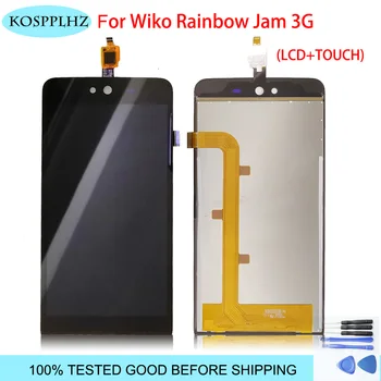 

5.0 inch For WIKO Rainbow jam 3G LCD Display Screen With Touch Screen Assembly Replacement For Wiko Rainbow jam 3G Phone +Tools