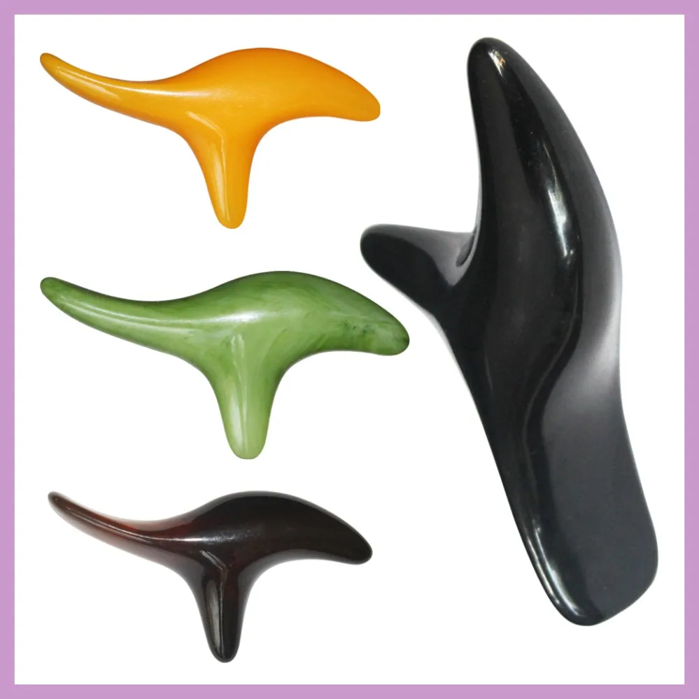 

Body Relaxation Blood Circulation Natural Resin Massager Trigeminal Plantar Body Acupoint Massage Therapy Tool SPA Therapy