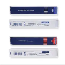 Staedtler 204 Mars 2 мм Refills HB цветные провода для механического Leadholder-красный/синий 2 цвета