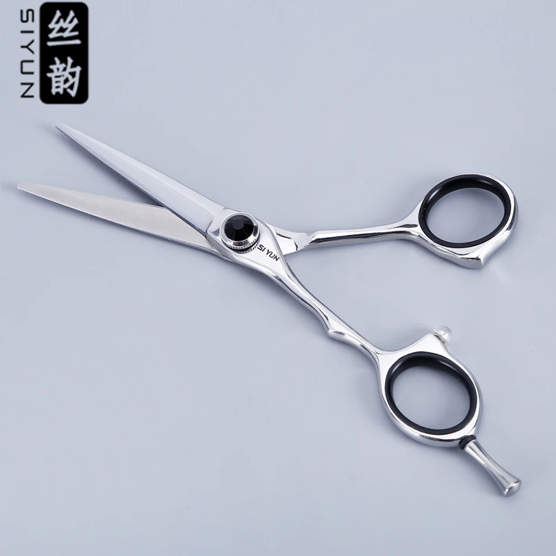 

2014 hot staff,6.0inch flat cut,prism blade design,professional salon use scissors