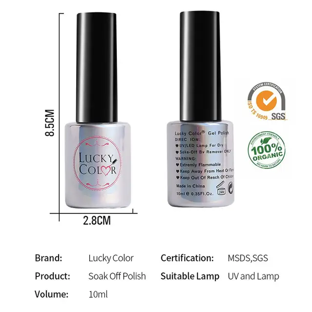 Red Gel Varnish For Nails Art Uv Led Gel Nail Polish With Diamond