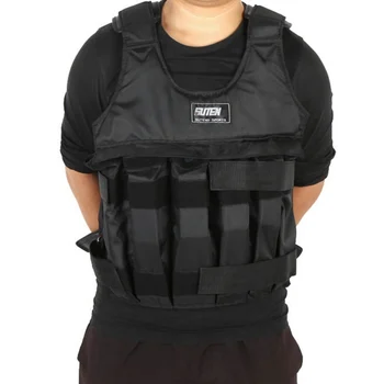 

New Arrival Training Waistcoat Invisible Weight Vest 10-20kg Max Adjustable Weight Jacket Weighted Vest Exercise Fitness Boxing