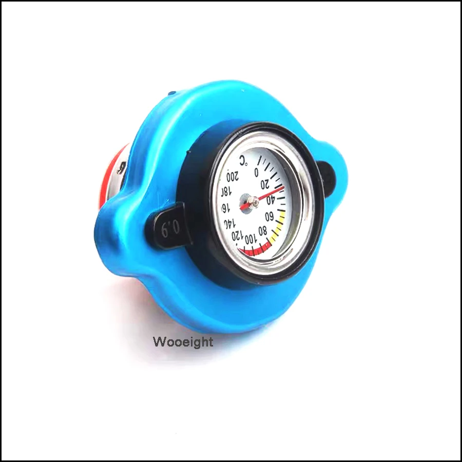 Thermo Radiator Cap Tank Cover Water Temperature Gauge With Utility Safe 0.9 For Excavator Other Machinery (3)