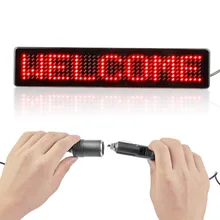 2 Pcs lot 7 41Dots font b Led b font font b Car b font Display