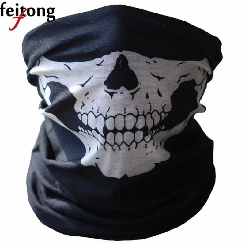 Bufanda a la moda de feitong, bufanda de calavera medio rostro bicicleta, bufanda de fantasma para hombre, Bufandas calentadoras cuello múltiple, bufanda mujer A02|scarf england|scarf silkscarf set - AliExpress