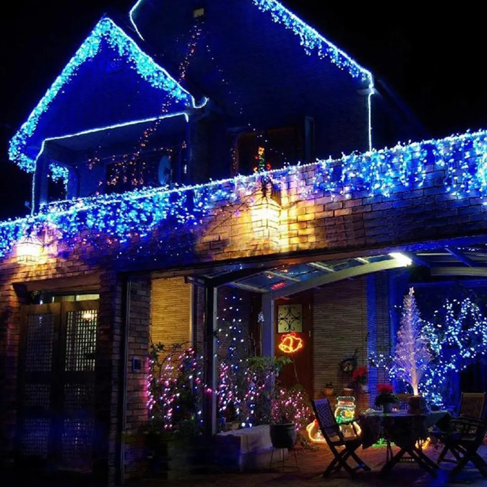 Feimefeiyou 22 m 200 светодиодный Солнечный светодиодный свет Водонепроницаемый праздничное декоративное освещение садовая гирлянда свет на Рождество/вечерние/Свадьба освещение
